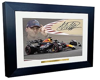 F1 ドライバー　max verstappen 直筆サイン入りトミカ Amazon.co.jp: Kitbags & Lockers 12x8 A4 2024 Max Verstappen